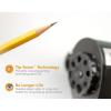 imageBostitch Office Manual Pencil Sharpener MPS1BLK Replacement Cutter MPS1K SteelWall Mount Sharpener