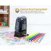imageBostitch Office MultiMount Manual Pencil Sharpener Vacuum Mount or Screw Mount Black MPS2BLK