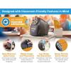 imageBostitch Office QuietSharp 6 Electric Pencil Sharpener Heavy Duty Classroom Sharpener Size Selector with 6 Different Sizes Perfect for Classroom and Homeschool Use BlackBlack Classroom Sharpener