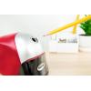imageBostitch Office QuietSharp Executive Heavy Duty Electric Pencil Sharpener for 65 Faster Sharpening and 6X Longer Cutter Life  Colored Pencil Compatible Red