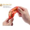 imageBostitch Office TwistNSharp Manual Pencil Sharpener 2 Holes for Standard and Jumbo Pencils with Ratchet Technology 1 Sharpener Random Color1Pack