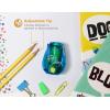 imageBostitch Office TwistNSharp Manual Pencil Sharpener Easy Open Tray Perfect for Kids Works with Colored Pencils ampamp Makeup Pencils 3Pack36 Pack