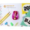 imageBostitch Office TwistnSharp Pencil Sharpener for Kids ampamp Colored Pencils Pink PS1PINKECPink