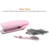 imageBostitch Office Velvet Stapler Value Kit NoJam Includes Staples and Magnetic Staple Remover Pink B326PPVLTPNKAB1830
