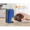 imageBostitch Office Vertical Electric Pencil Sharpener Powerful StallFree Motor Prevents OverSharpening Black EPS5VBLKBlue