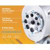imageBostitch Office Wall Mount Manual Pencil Sharpener Tip Saver 8 Hole Dial 6X Longer Cutter Life Vertical or Horizontal Mounting Silver