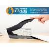imageBostitch Office inHANCE100 Heavy Duty Stapler  Two Fingers No Effort Spring Powered Stapler  100 Sheets Gray 1300100 Sheets