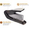 imageBostitch Office inHANCE100 Heavy Duty Stapler  Two Fingers No Effort Spring Powered Stapler  100 Sheets Gray 130060 Sheets