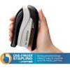 imageBostitch Office inSHAPE Compact Stapler 15 Sheet Capacity One Finger No Effort Spring Powered PurpleBlack