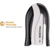 imageBostitch Office inSHAPE Compact Stapler 15 Sheet Capacity One Finger No Effort Spring Powered PurpleBlack