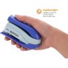 imageBostitch Office inSHAPE Compact Stapler 15 Sheet Capacity One Finger No Effort Spring Powered PurpleBlue