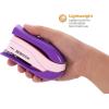 imageBostitch Office inSHAPE Compact Stapler 15 Sheet Capacity One Finger No Effort Spring Powered PurplePurple