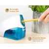imageBostitch Personal Electric Pencil Sharpener EPS4BLUE and Bostitch Office TwistnSharp Pencil Sharpener PS1ADJBlue