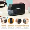 imageBostitch Portable Rechargeable Horizontal Battery Pencil Sharpener Helical Blade for No2Colored Pencils Black