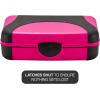 imageIts Academic Hard Pencil Case Durable Plastic Pencil Box KidFriendly Design Pink ampamp BluePink  2Pack