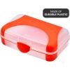 imageIts Academic Hard Pencil Case Durable Plastic Pencil Box KidFriendly Design Pink ampamp BluePink  2Pack