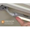imagePureOptics LED LED Under Cabinet Lighting Kit 3Bars 9 Inches Each DIY ToolFree Installation Warm White 27K 18 Lumens 15 Watts Home Accent LEDUC93WKWarm