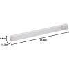 imagePureOptics LED LED Under Cabinet Lighting Kit 3Bars 9 Inches Each DIY ToolFree Installation Warm White 27K 18 Lumens 15 Watts Home Accent LEDUC93WKWarm