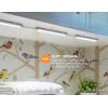 imagePureOptics LED LED Under Cabinet Lighting Kit 3Bars 9 Inches Each DIY ToolFree Installation Warm White 27K 18 Lumens 15 Watts Home Accent LEDUC93WKWarm