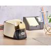 imageStanley Bostitch Heavy Duty 1Hole Electric Pencil Sharpener with Auto Stop Mechanism EPS8HDBLKGold Chrome