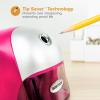 imageStanley Bostitch Heavy Duty 1Hole Electric Pencil Sharpener with Auto Stop Mechanism EPS8HDBLKPink