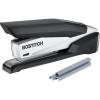 imageBostitch Office InPower SpringPowered Premium Desktop Stapler  One Finger No Effort BlueSilver 1118Black