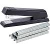 imageBostitch Office Stapler NoJam Premium for Desktop Includes 1250 Staples FullStrip 25 Sheet Capacity BlackSingle