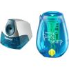 imageBostitch Personal Electric Pencil Sharpener EPS4BLUE and Bostitch Office TwistnSharp Pencil Sharpener PS1ADJBlue