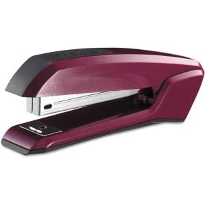 imageBostitch Office Ascend 3 in 1 Stapler Integrated Remover ampamp Staple Storage 420 Staples Included 20 Sheet Capacity Lightweight Magenta