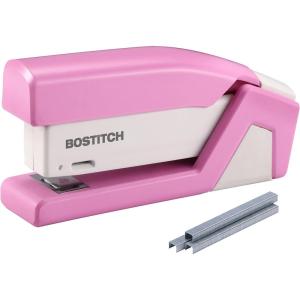 imageBostitch Office Injoy SpringPowered Compact Stapler  Blue 1512Bca Pink