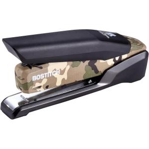 imageBostitch Office Metal Spring Powered Stapler One Finger Supports Wounded Warrior Project Camouflage INP28WWCamouflage