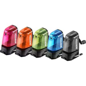 imageBostitch Office MultiMount Manual Pencil Sharpener Vacuum Mount or Screw Mount Assorted Colors  Receive One of Five Colors MPS2ASST No Color Choice