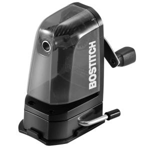 imageBostitch Office MultiMount Manual Pencil Sharpener Vacuum Mount or Screw Mount Black MPS2BLK