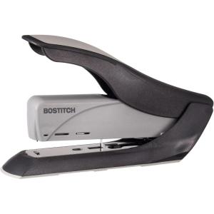 imageBostitch Office inHANCE100 Heavy Duty Stapler  Two Fingers No Effort Spring Powered Stapler  100 Sheets Gray 130060 Sheets
