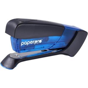 imagePaper Pro Compact Classic No Effort One Finger 80 Easier Staplers  Great for Carpal Tunnel and Arthritis Assorted 3054Blue
