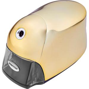 imageStanley Bostitch Heavy Duty 1Hole Electric Pencil Sharpener with Auto Stop Mechanism EPS8HDBLKGold Chrome