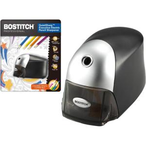 imageStanley Bostitch Heavy Duty 1Hole Electric Pencil Sharpener with Auto Stop Mechanism EPS8HDBLKSilver