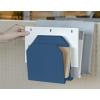 imageBostitch Konnect 3Piece File Organizer Includes Cubicle Hanger Blue
