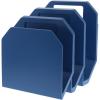 imageBostitch Konnect 3Piece File Organizer Includes Cubicle Hanger Blue