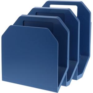 imageBostitch Konnect 3Piece File Organizer Includes Cubicle Hanger Blue