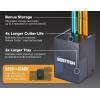 imageBostitch Konnect Rechargeable Battery Pencil Sharpener for KT2 Desk Organizer No2Colored Pencils Black