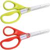 imageStanley 5 Kids Scissors Blunt Tip Safety Comfortable For Left and Right Handed Use For Office School Student Crafts Assorted Colors 2 Pack2 Pack