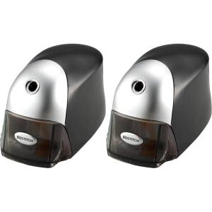 imageBostitch QuietSharp Executive Electric Pencil Sharpener Black EPS8HDBLK 2 Pack