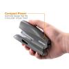 imageBostitch Office 20 Sheet Mini Stapler with 210 Staples Fits into The Palm of Your Hand Gray