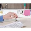imageBostitch Office 20 Sheet Stapler Include 210 Staples Small Stapler Size Fits into The Palm of Your Hand White KTB150WHITE