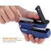 imageBostitch Office 20 Sheet Stapler Includes 210 Staples Small Stapler Size Fits into The Palm of Your Hand Blue KTB150BLUE