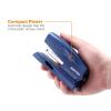 imageBostitch Office 20 Sheet Stapler Includes 210 Staples Small Stapler Size Fits into The Palm of Your Hand Blue KTB150BLUE