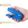 imageBostitch Office 20 Sheet Stapler Mini Stapler Fits into the Palm of Your Hand Blue B150Blue
