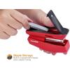 imageBostitch Office 20 Sheet Stapler Mini Stapler Fits into the Palm of Your Hand Red B150Red