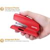 imageBostitch Office 20 Sheet Stapler Mini Stapler Fits into the Palm of Your Hand Red B150Red